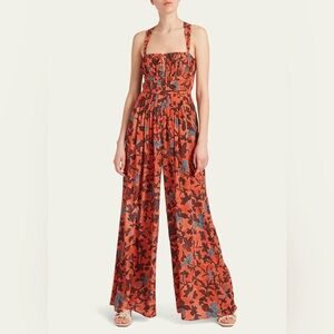 Ulla Johnson Josephina Jumpsuit in Amaryllis